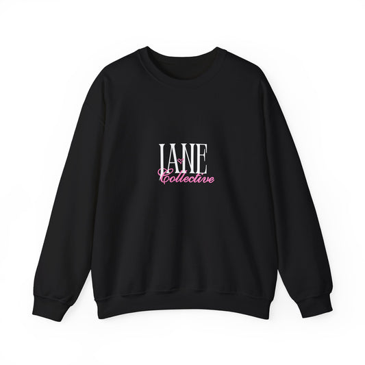Embroidered Jane Collective crew neck